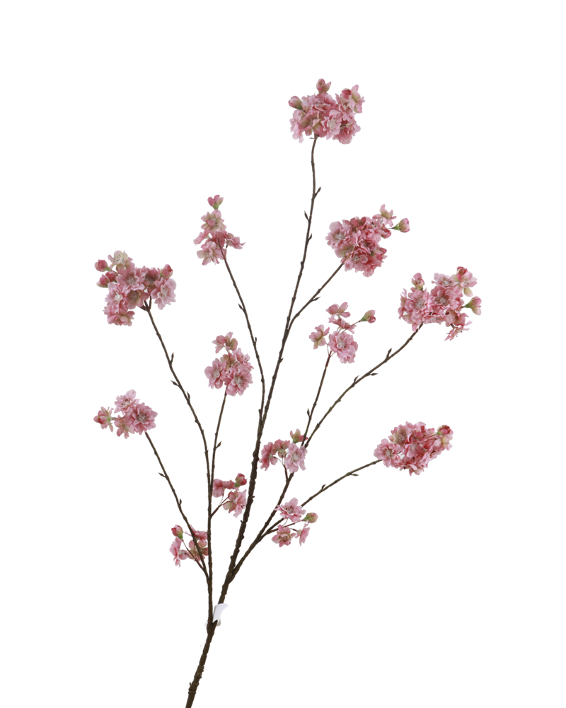 Premium blossom branch mauve 127cm